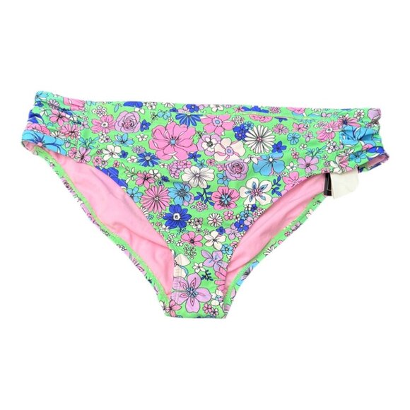 Salt + Cove Plus Size Peony Party Bikini Bottoms Size 20 - Picture 5 of 8